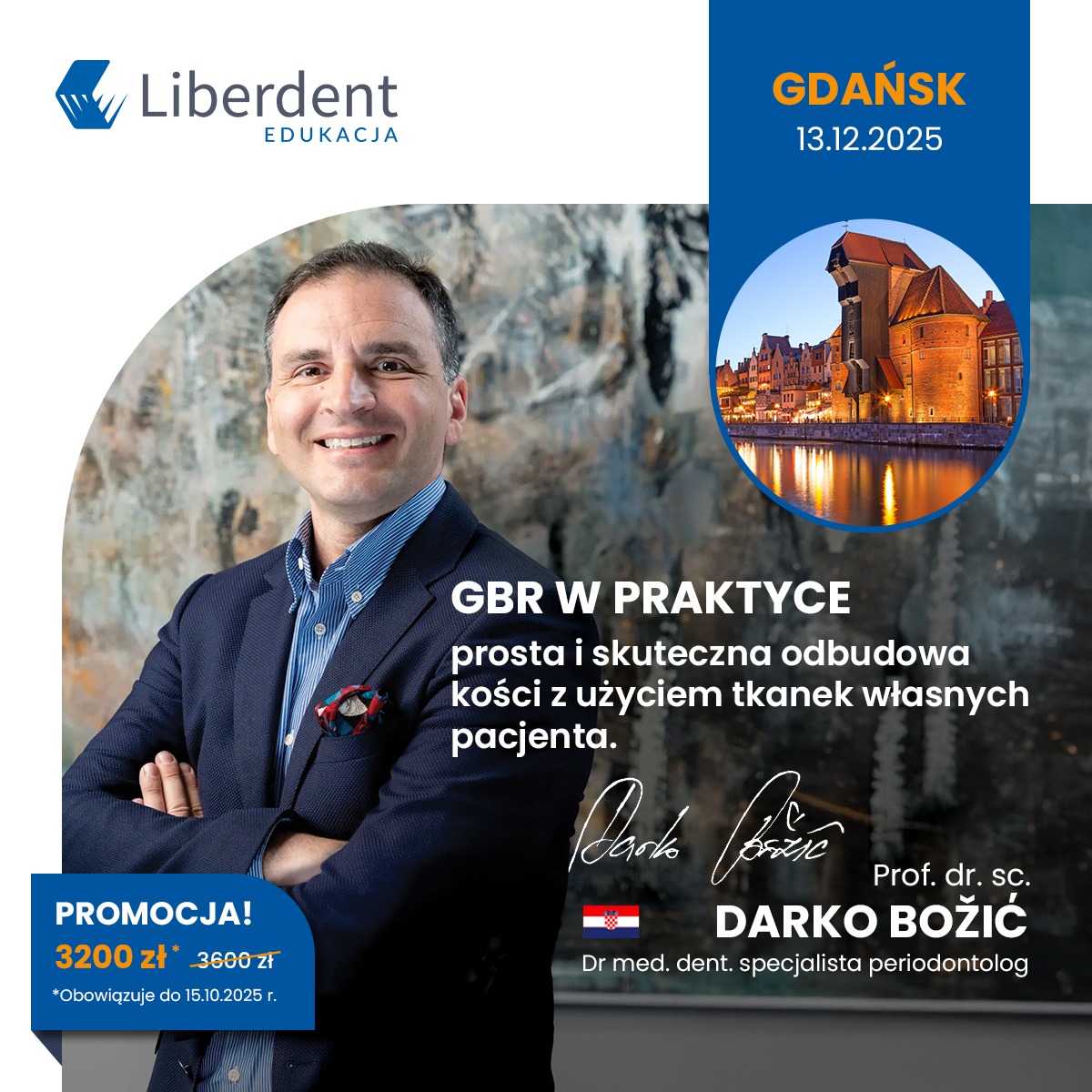 GBR W PRAKTYCE – prosta i skuteczna odbudowa kości z użyciem tkanek własnych pacjenta.